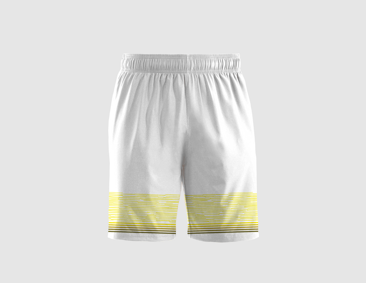กางเกงเทนนิส - เหลืองขาว