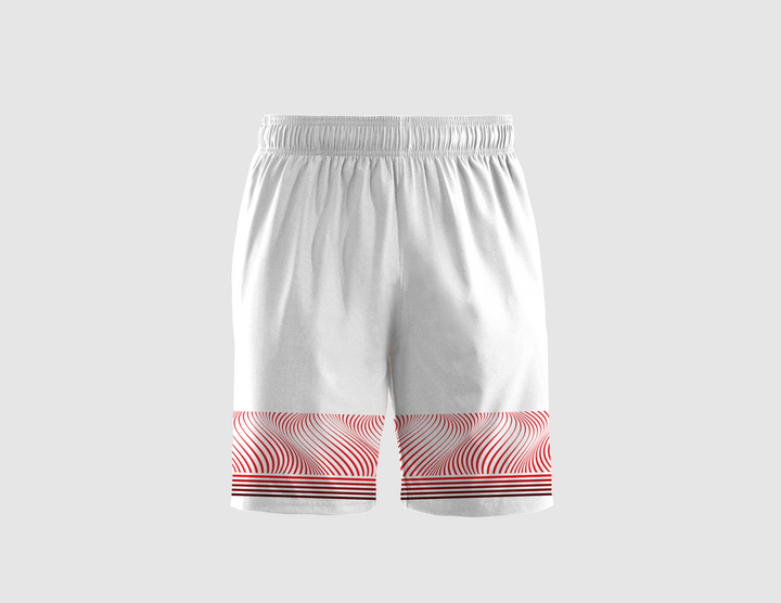 กางเกงเทนนิส - แดงขาว