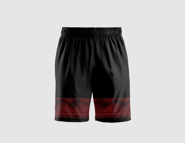 กางเกงเทนนิส - สีแดงดำ